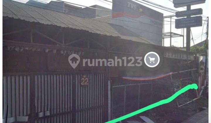 Jual Tanah Plus Bangunanpinggir Jalan
