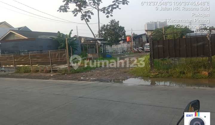 Jual Tanah Pinggir Jalan Kota Tangerang 1000 M2