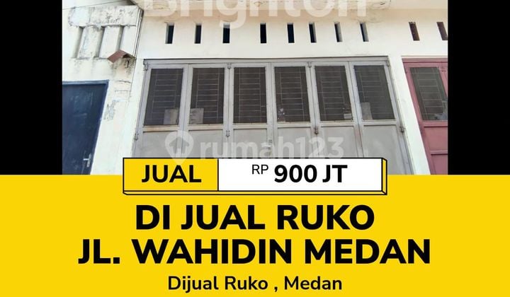 Di Jual Ruko Jl. Wahidin Medan