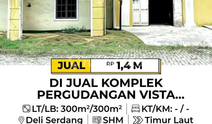 For Sale: Warehouse in Vista Warehouse Complex, Tanjung Morawa