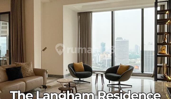 For Sale Apartement The Langham Residence District 8 Scbd Kebayoran Baru Jakarta Selatan