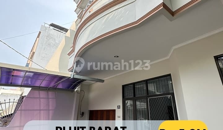 Dijual Rumah 2 Lantai di Pluit Barat Jakarta Utara