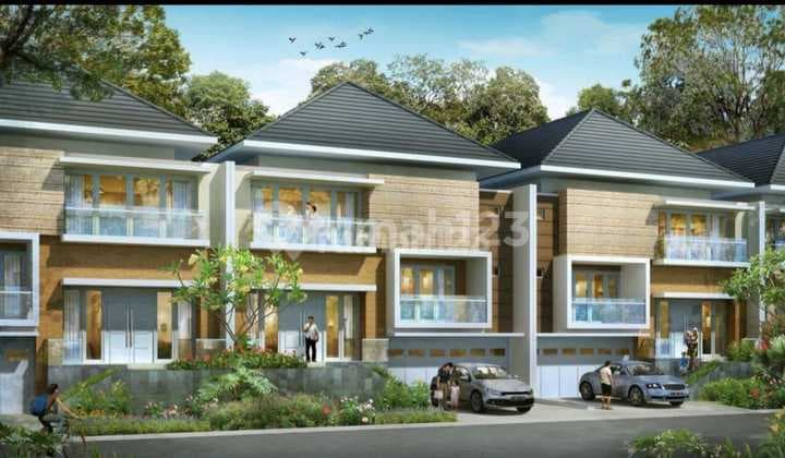 Dijual Rumah Golf Island 12X30 Type Walnut 2,5Lantai Bagus Mewah Siap Huni
