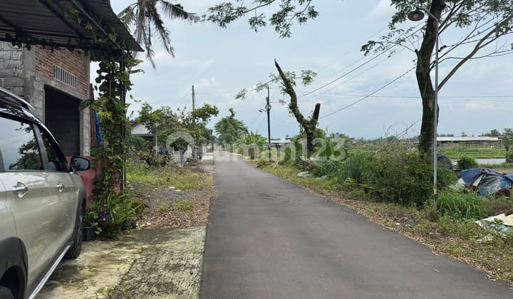 Cheap Investment Land in a Strategic Area Near Kalasan Toll Access