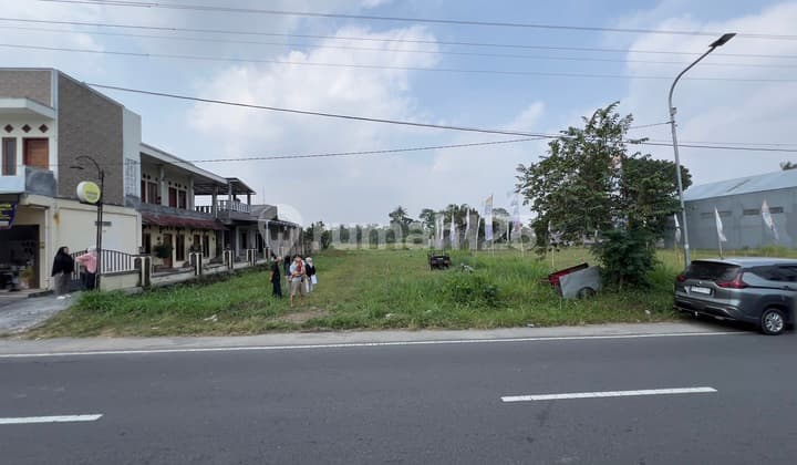 Cheap Roadside Land in Sleman City, Pandowoharjo Field Area
