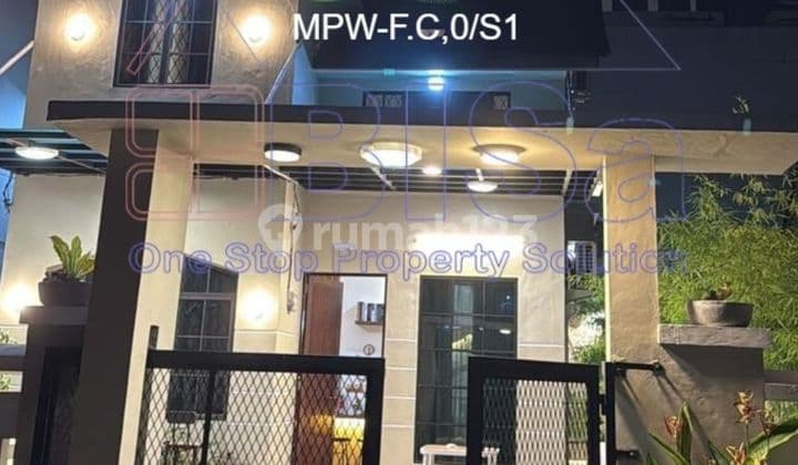 Rumah Hook 2 Lantai di Batam Centre dengan Konsep Jepang