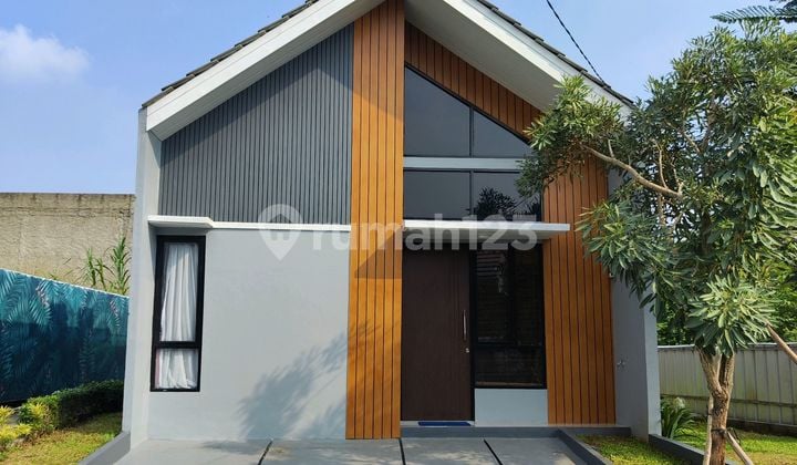 Rumah Cluster Modern Dekat Stasiun KRL