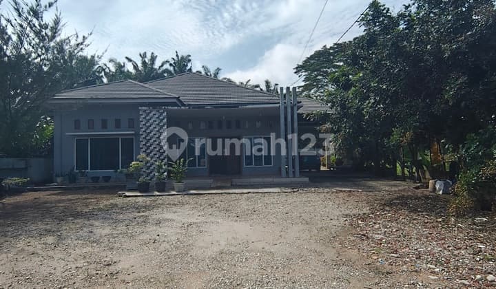 Dijual Rumah + Tanah 1.600M² Pinggir Jalan Utama Cocok Usaha & Investasi.