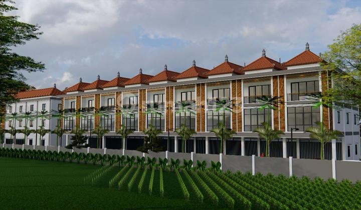 Rental Shop - West Teuku Umar, Denpasar 3 Floors, Strategic, PBG & SLF available, Flood-free.