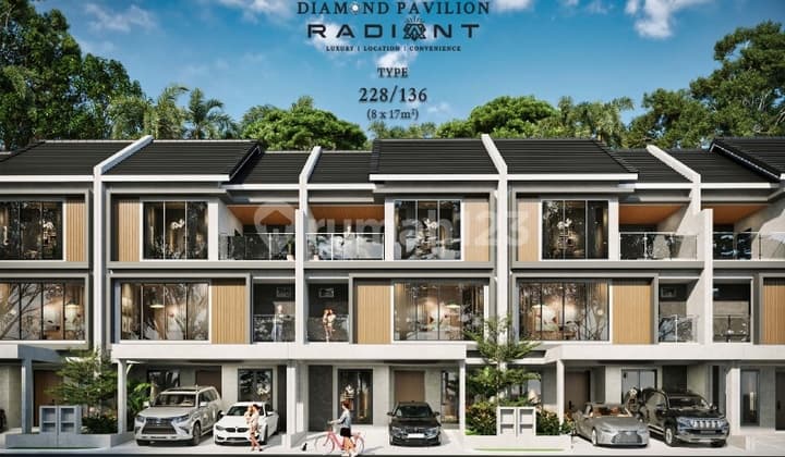 Rumah Baru Diamond Pavilion Radiant Batam Centre Blok B Type 228/136