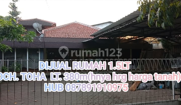 House, For Sale Only Land Price Moch Toha Only 5 Mins Toll Suitable for Shop, Warehouse, Office