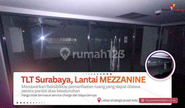 For Lease: Idle Space, Mezzanine Floor, Telkom Landmark Tower Surabaya