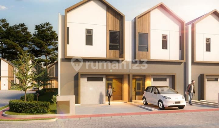 Rumah Baru Scandinavian 2 Lantai di Tigaraksa Dekat Pusat Pemerintahan Tangerang
