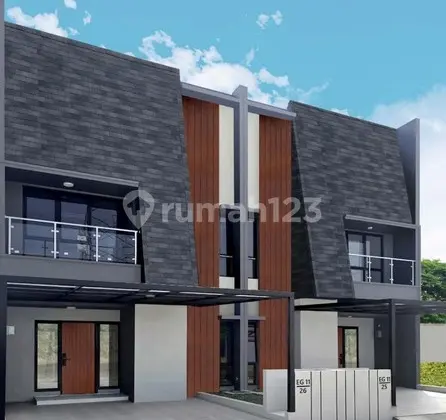 Rumah Baru 2 Lantai di Pisangan Bekasi Dekat Akses Tol Baru