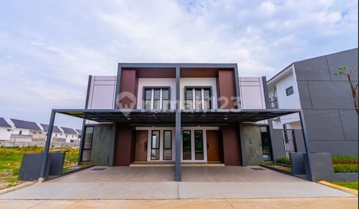 Rumah Baru SHM Hook 1 Lantai Dekat Stasiun di Pisangan Bekasi