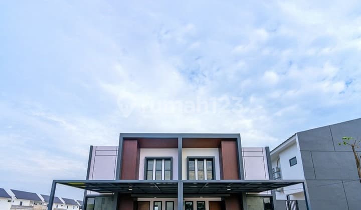 Rumah Baru Hook SHM 1 Lantai di Pisangan Bekasi Bebas Banjir