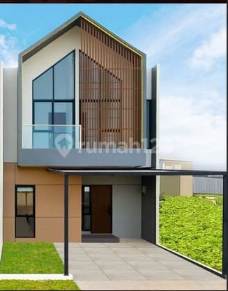Rumah Baru Scandinavian 2 Lantai SHM di Bogor Dekat Akses KRL
