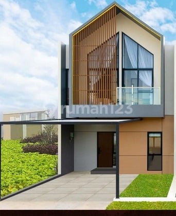 Rumah Baru Scandinavian 2 Lantai SHM di Bogor Dekat Akses KRL