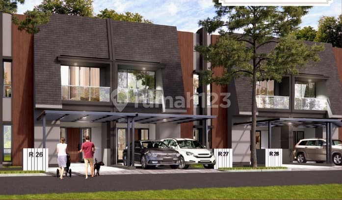 New 2-Story House with Freehold Title Near New Toll Access in Pisangan Bekasi