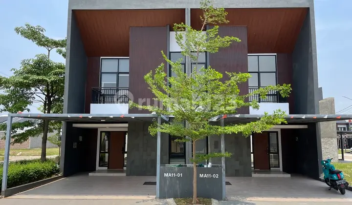 Rumah Baru Hook 2 Lantai SHM di Pisangan Bekasi Dekat Stasiun