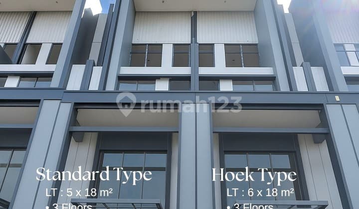 Dijual Studio Loft Hudson Gading Serpong Posisi Hoek