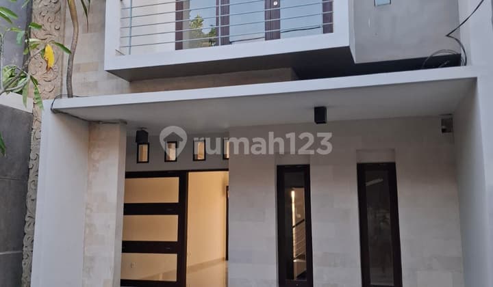 Brand New 2-Storey Minimalist House for Sale Located in Surya Street Housing, Kerobokan Kaja, North Kuta, Badung, Bali.