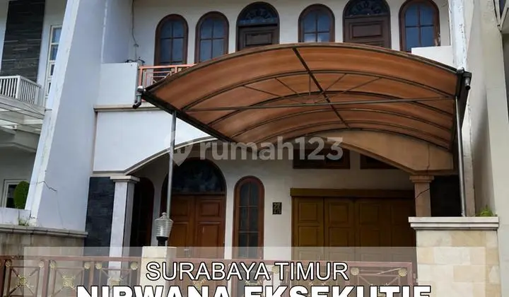 Dijual Siap Huni Rumah 2 Lantai di Nirwana Eksekutif Surabaya