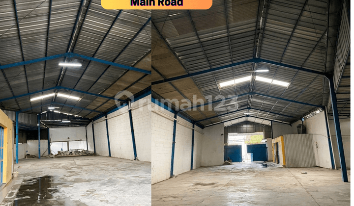 Warehouse for Rent on Main Road Gedebage Bandung | Building Area 550 M² | Freehold Title (SHM)