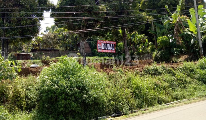 Dijual Tanah Pinggir Jalan Cigugur Parongpong SHM - Sertifikat Hak Milik di Cigugur, Parongpong Squaremeter 510 Tanah