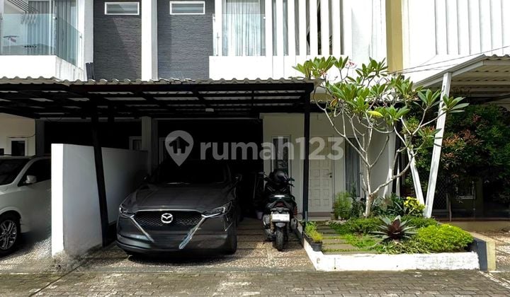 House in Cirendeu Area, 2 Floors, Semi Furnished, Near MRT Access, Ready to Move In
