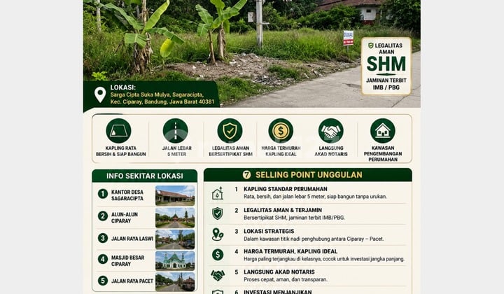 Cheap and Strategic Ready-to-Build Land in Ciparay