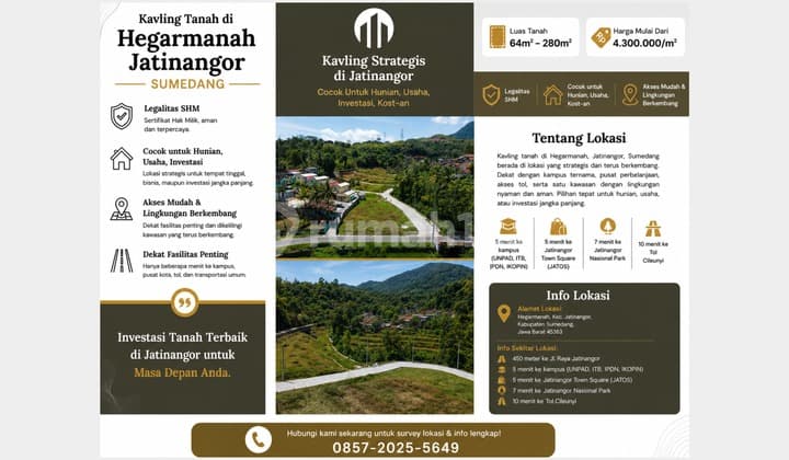 Affordable Housing Ready to Build Education Ring 1 Jatiangaor