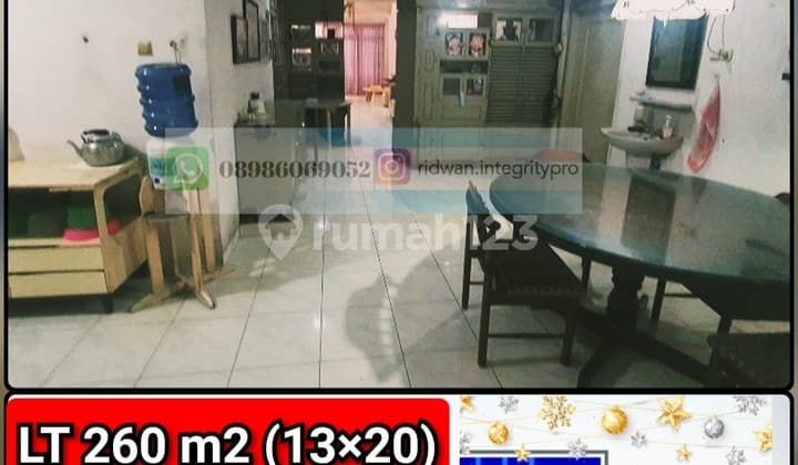 IP3071: Rumah Lama komplek Kavling Polri Jelambar