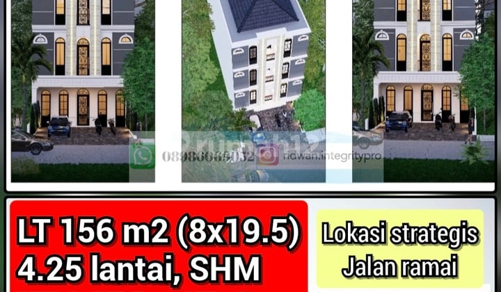 IP2989: Rumah Kost Tanjung Duren Jalan 3 Mobil Lega