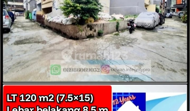 Ip3027: Tanah Kavling Dalam Komplek di Jelambar Ip3027: Tanah Kavling Dalam Komplek di Jelambar