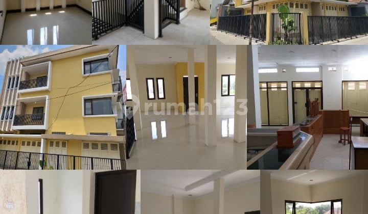 Rumah Bagus 3 Lantai SHM di Deket Alun-Alun Hadap Barat