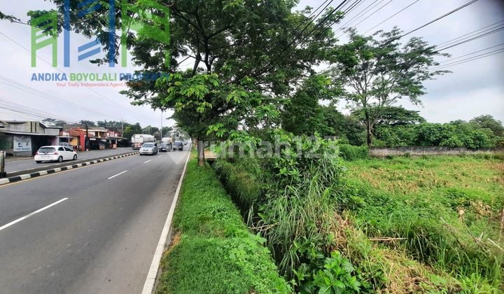 Dijual Tanah Strategis Dekat Gerbang Tol Di Jalan Raya Banyudono Boyolali