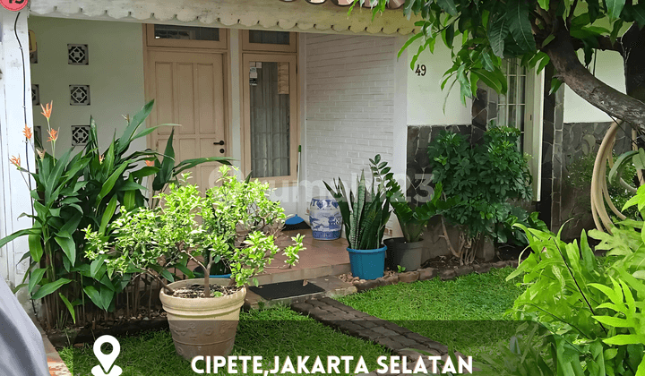Rumah Bagus Unfurnished SHM Cipete, Jakarta Selatan