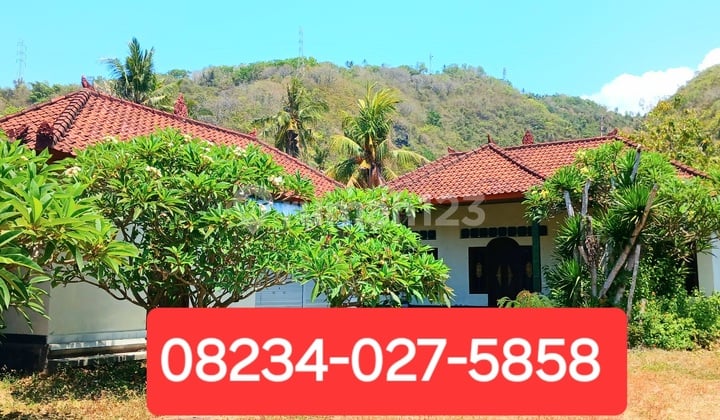 Dikontrakkan Tanah+rumah Dkt Goa Lawah,padang Bai,karangasem