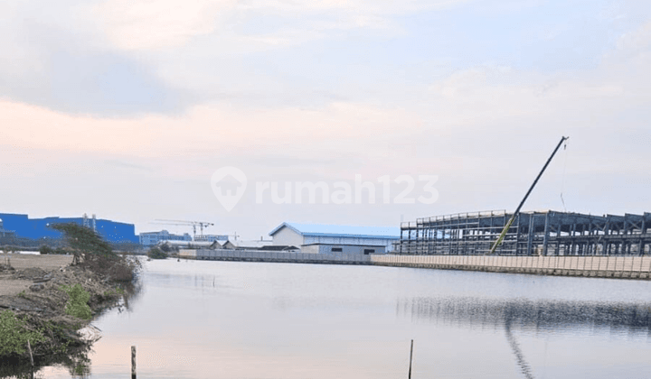 Jual Tanah Luas Sudah Urug Dekat Pelabuhan di Wonorejo Kendal