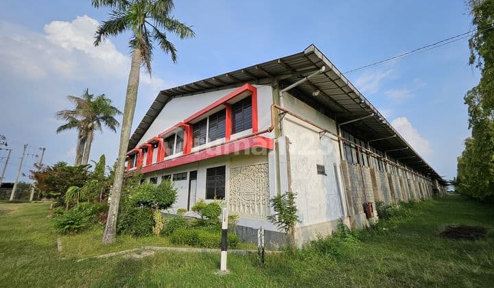 Tanah Industri 2,8 Hektar Ada Gudang Siap Beroperasi di Sayung