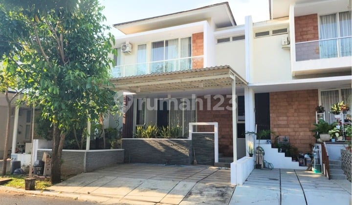 Rumah Cluster 2 Lantai Furnished Siap Huni Dekat Danau BSB di Ivy Park BSB Mijen