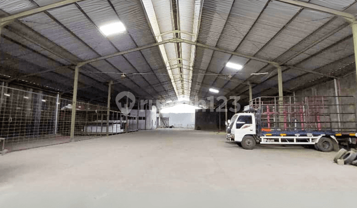 Warehouse with Office Ready to Use on Semarang Purwodadi Mranggen Main Road