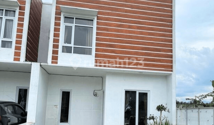 Jual Rumah Cluster Ada Balkon View Sawah dan Gunung di Indrayani Residence Magelang