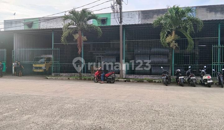 Ex-Factory for Sale in Cikupa Industrial Area, Sukadamai. 40 Feet Access. Only 15 Minutes from Bitung Toll Road.