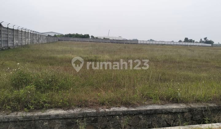 Ready-to-Build Industrial Lot . Concrete Road Access. In Cikande Industrial Area