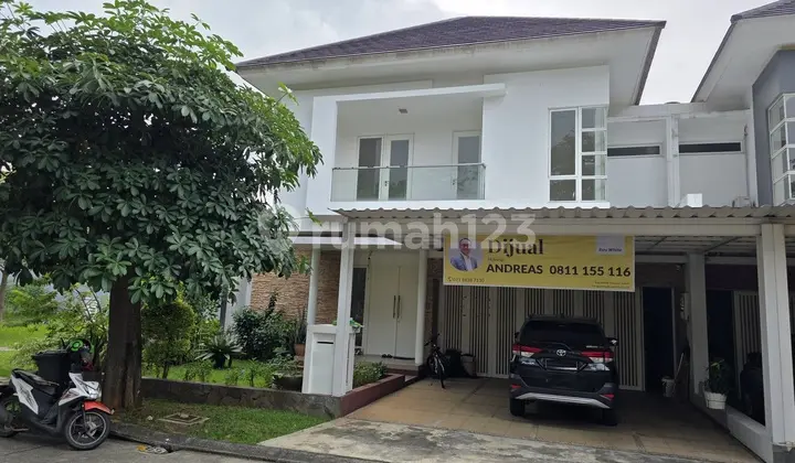 Two-Story House .nice Beside Park In Asera.one.west, Bekasi