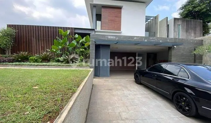 Rumah Paramount Hill Golf Back View Gading Serpong