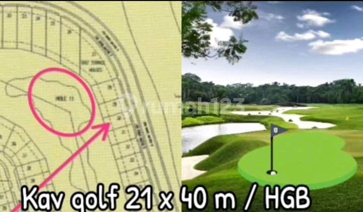 Kavling Sultan View Golf Di Gading Serpong