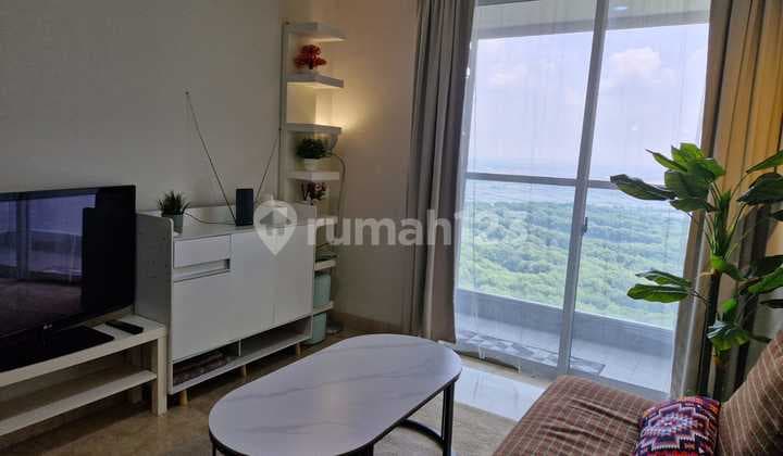 Disewakan Apartment Gold Coast 1br, View Mangrove, Kawasan Ramai